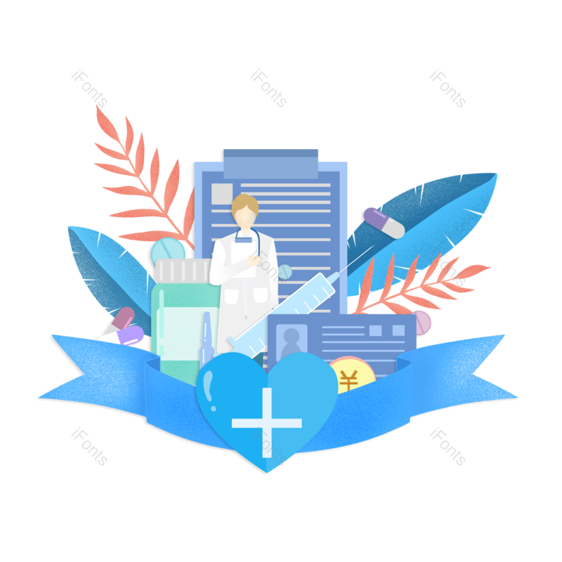 护士图片,医院元素,医生PNG,免抠素材